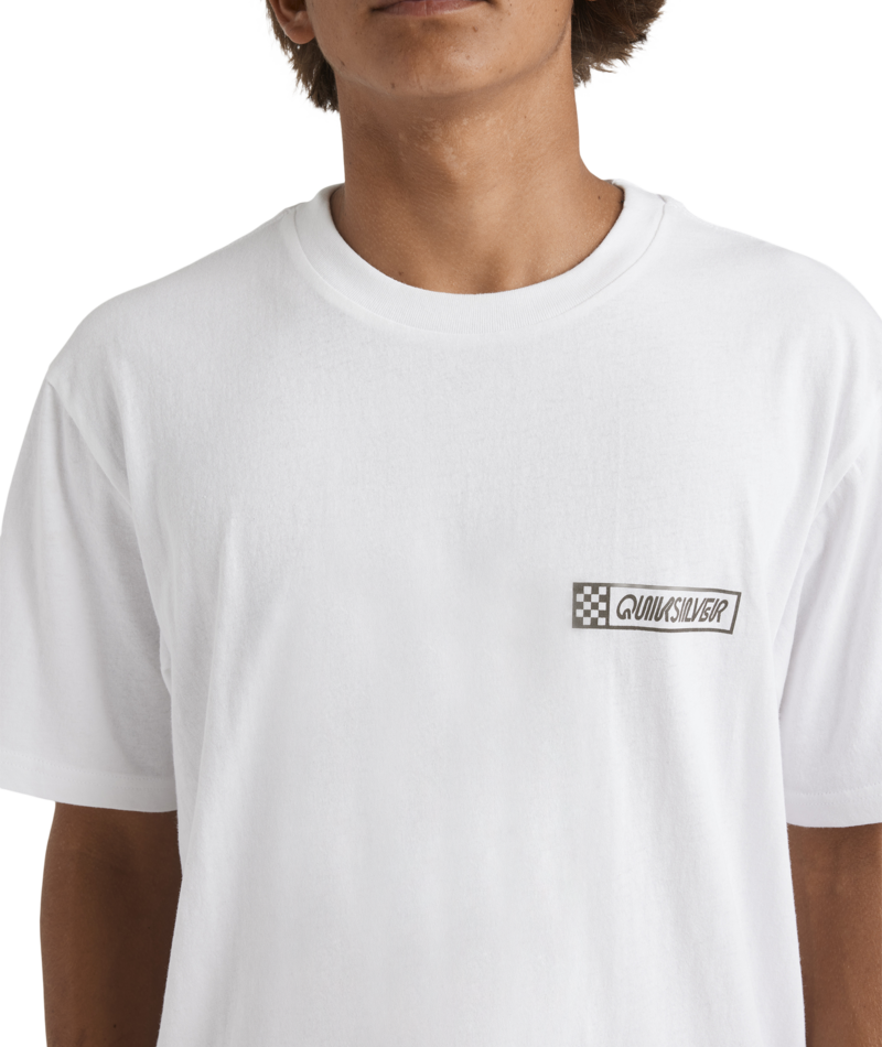 Quiksilver Down The Line Ss in WHITE