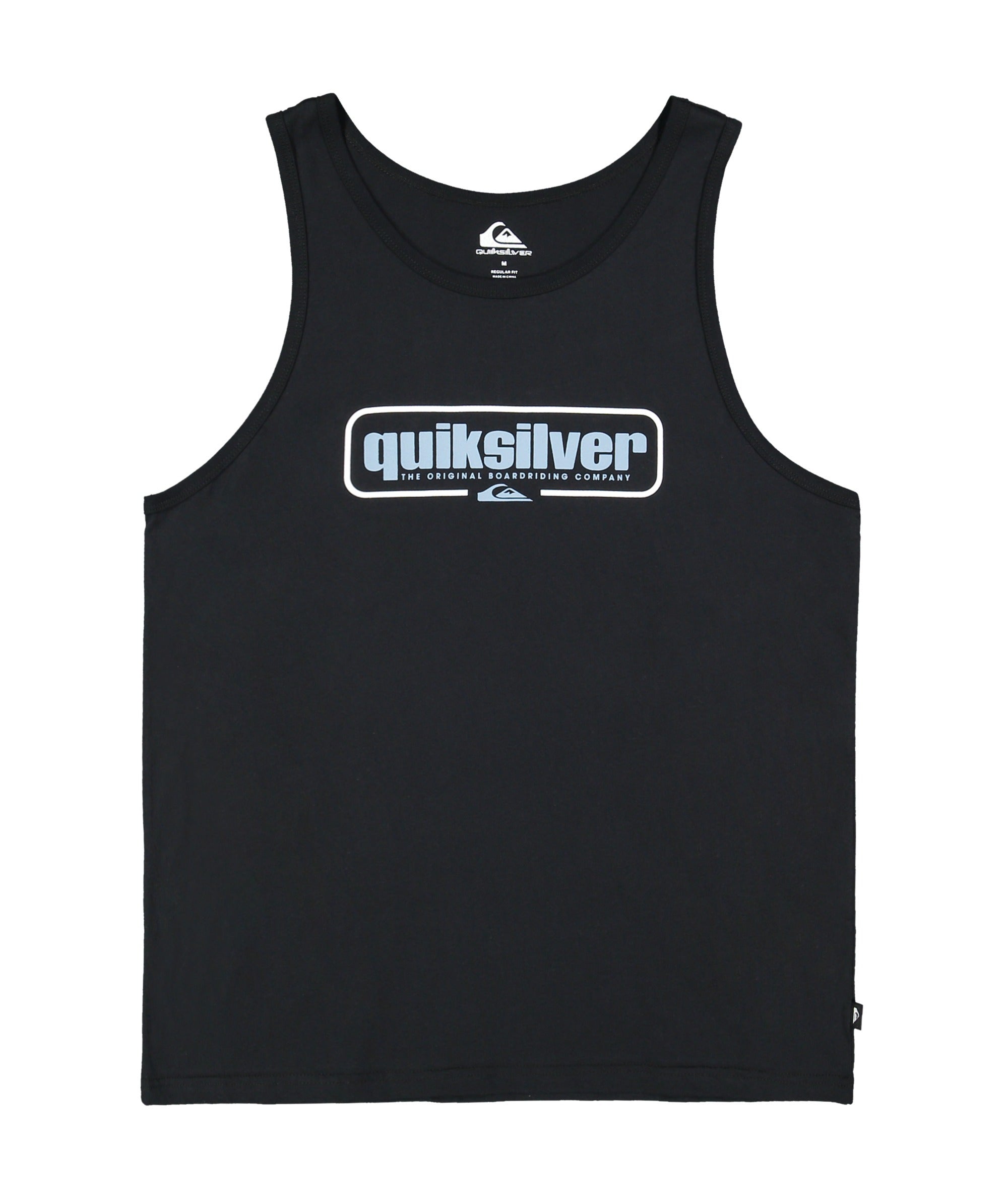 Quiksilver Retro Box Tank in BLACK