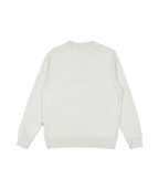 Quiksilver Salt Water Crew in LIGHT GREY HEATHER