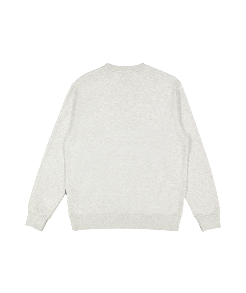 Quiksilver Salt Water Crew in LIGHT GREY HEATHER