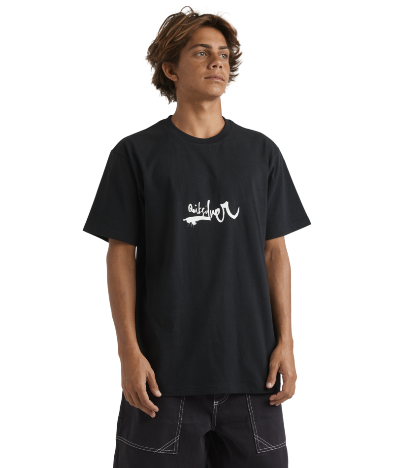 Quiksilver Qs Impaired Logo Dna in BLACK