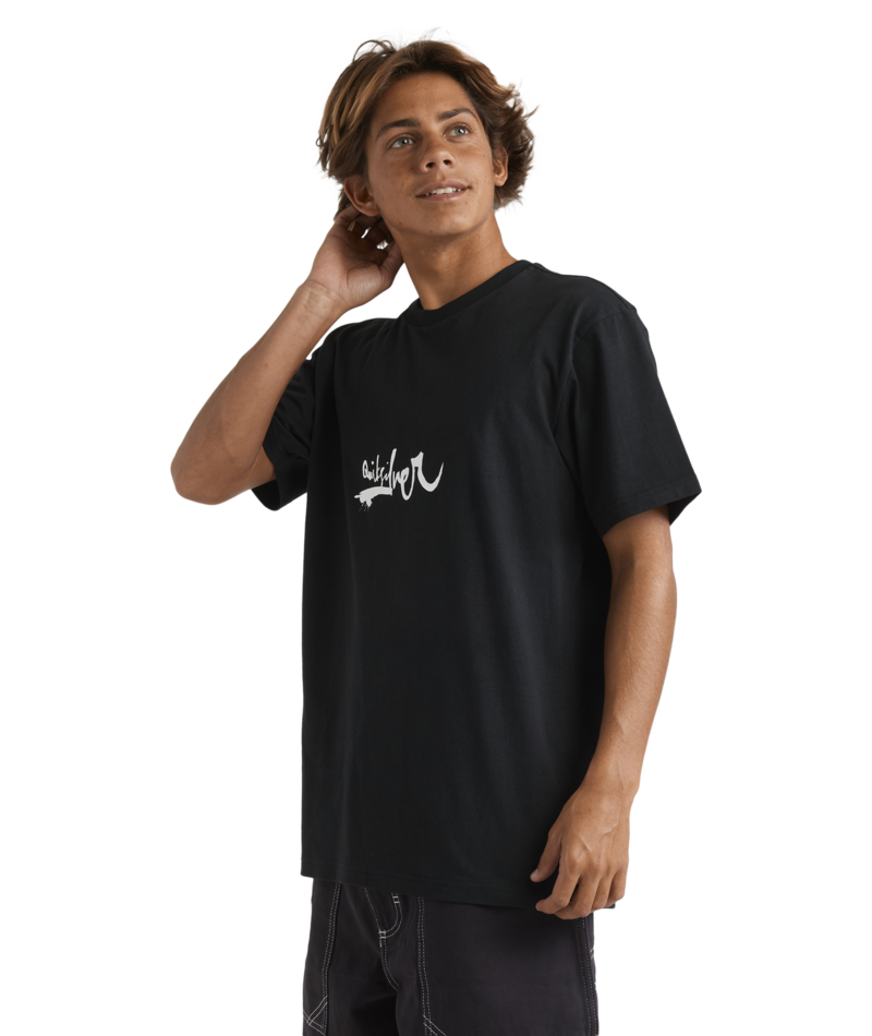 Quiksilver Qs Impaired Logo Dna in BLACK
