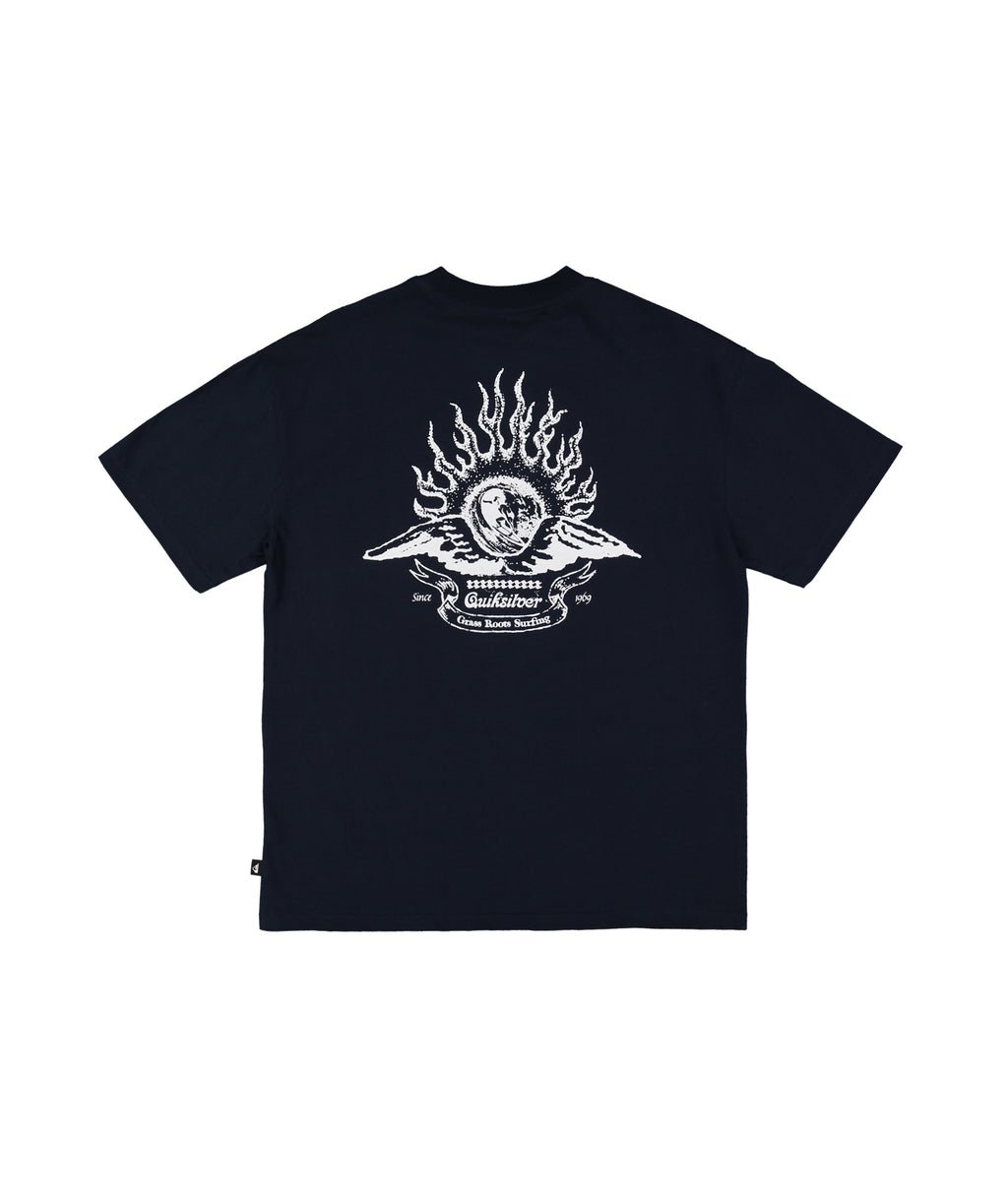Quiksilver Interconnect Ss in DARK NAVY