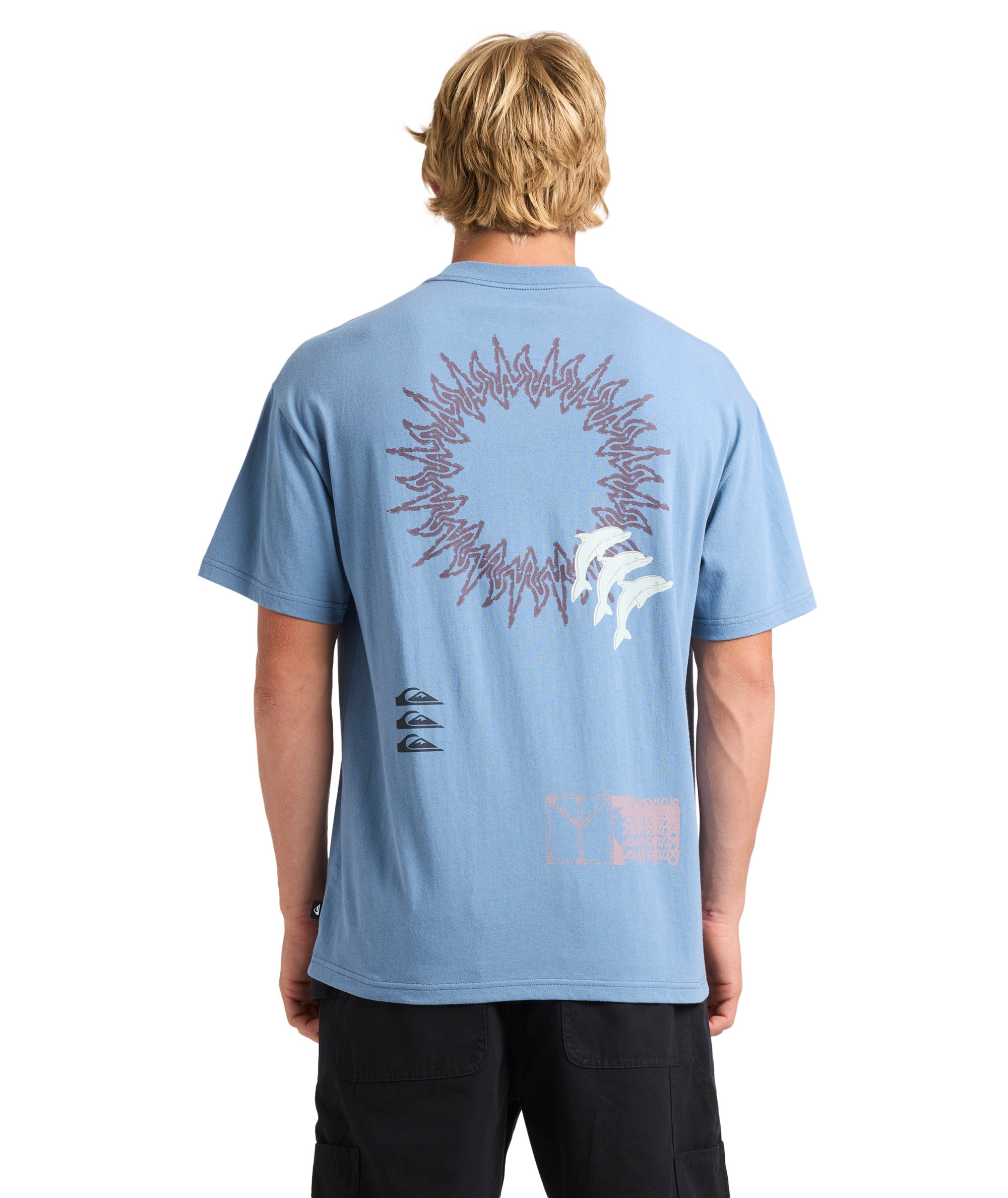 Quiksilver Free Lock Ss in CORONET BLUE