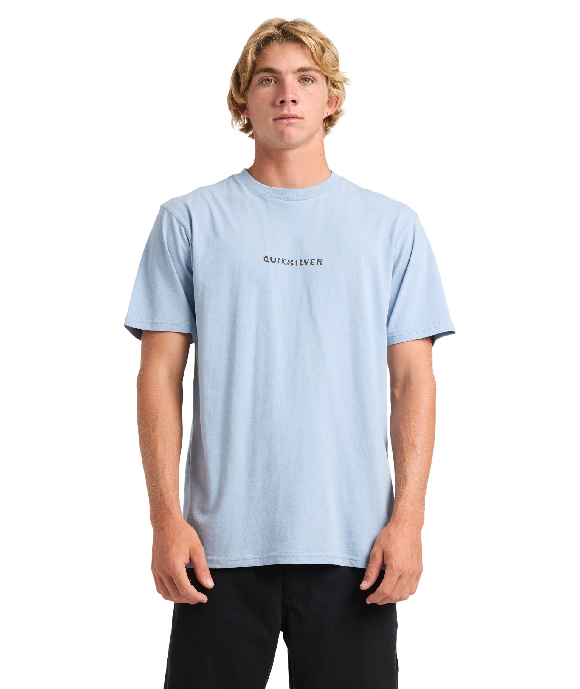 Quiksilver Base Connection Ss in ASHLEY BLUE