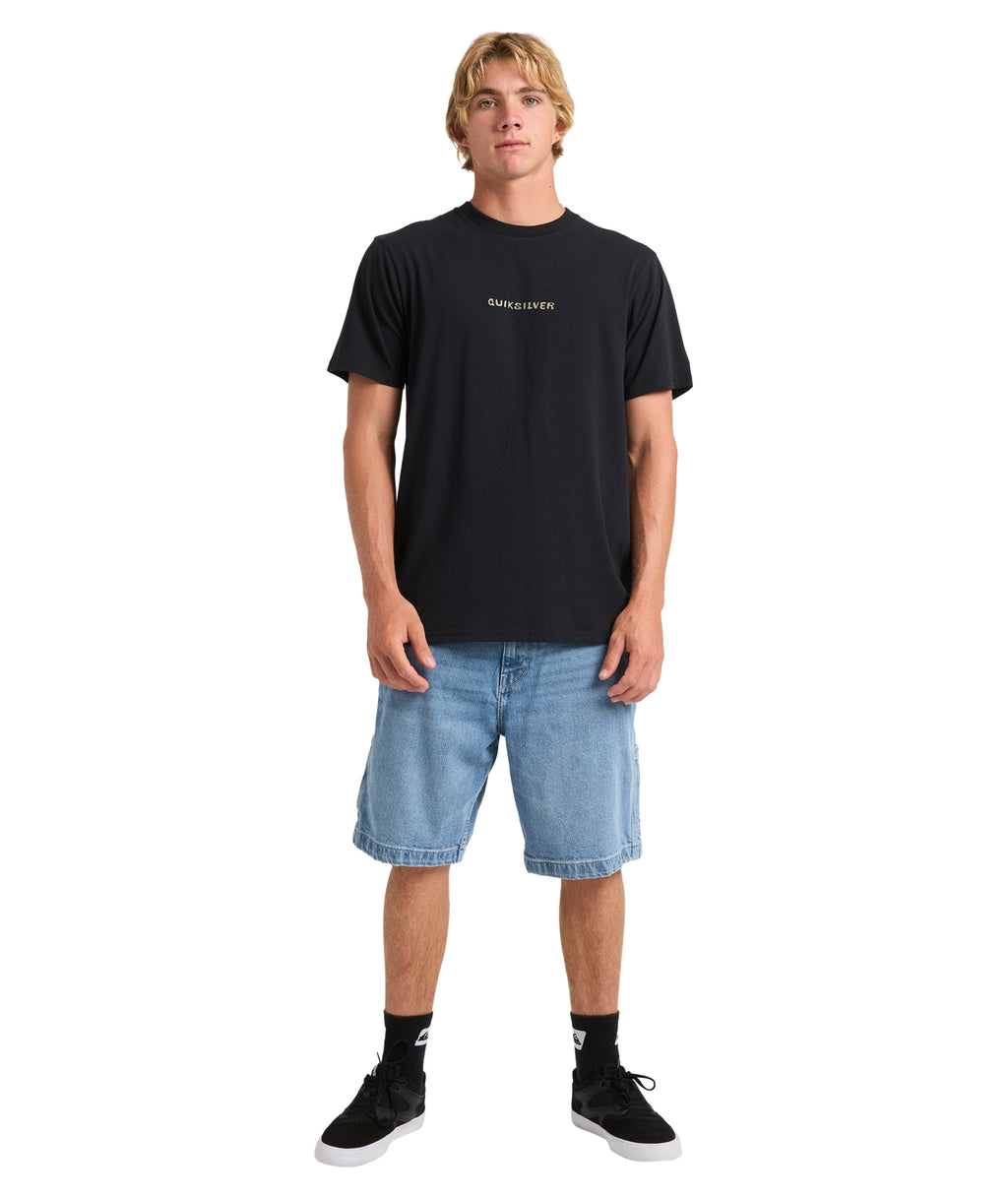 Quiksilver Base Connection Ss in BLACK