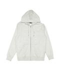 Quiksilver Salt Water Zip Hood in LIGHT GREY HEATHER