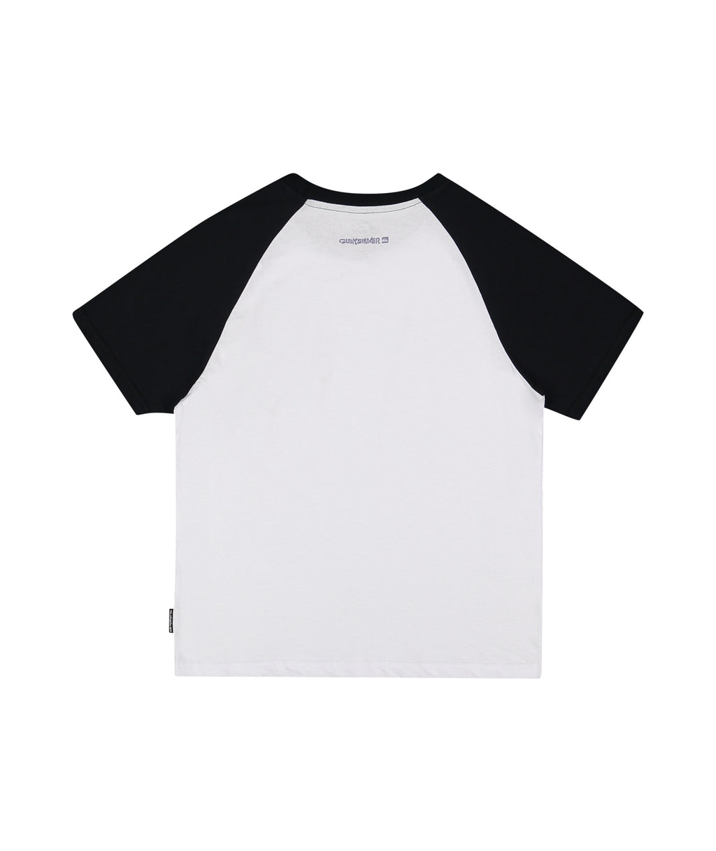 Quiksilver Next Gen Raglan Ss Yth in WHITE