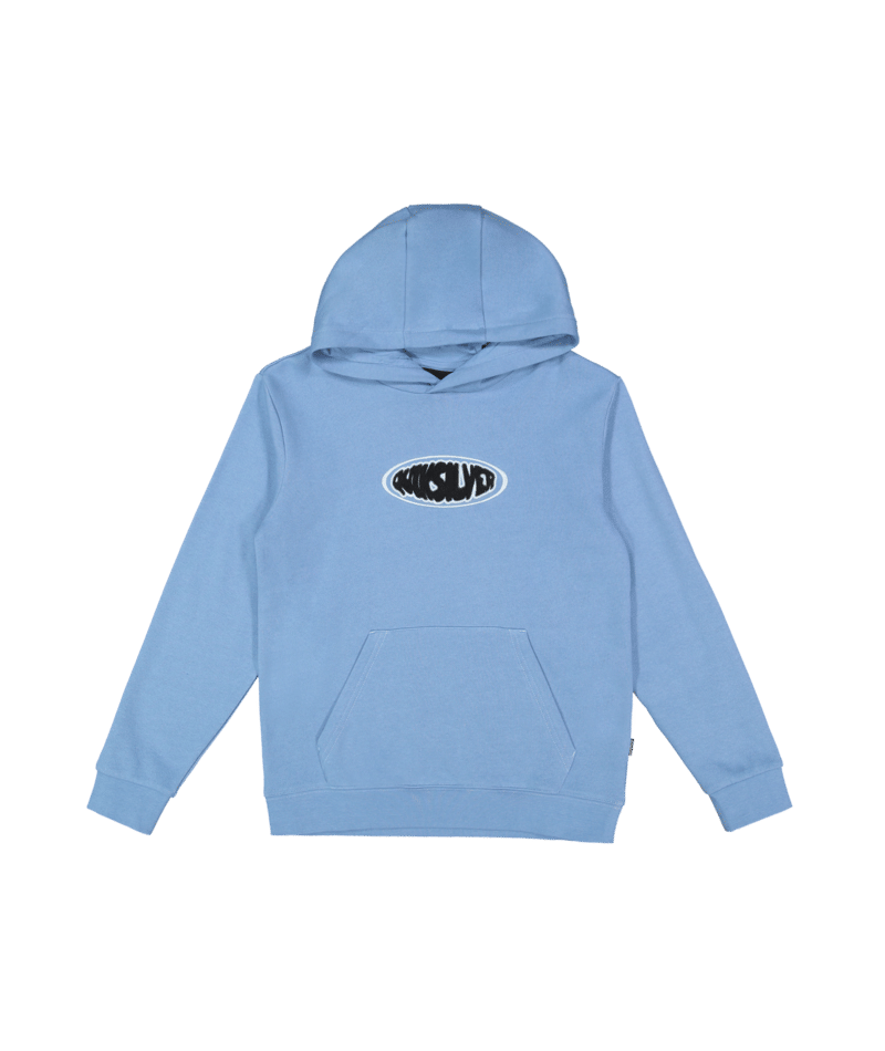 Quiksilver Quik Global Hoodie Yth in RIVIERA