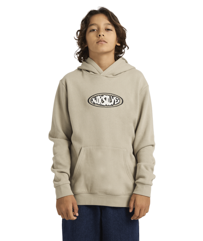 Quiksilver Quik Global Hoodie Yth in SENECA ROCK