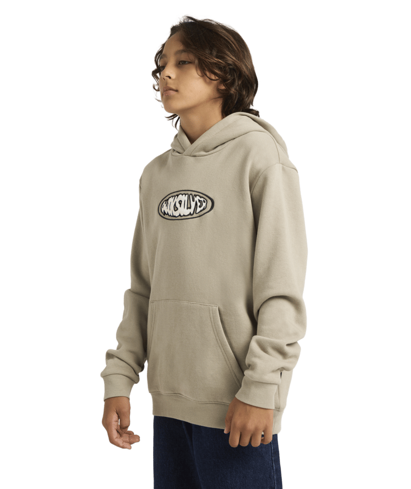 Quiksilver Quik Global Hoodie Yth in SENECA ROCK