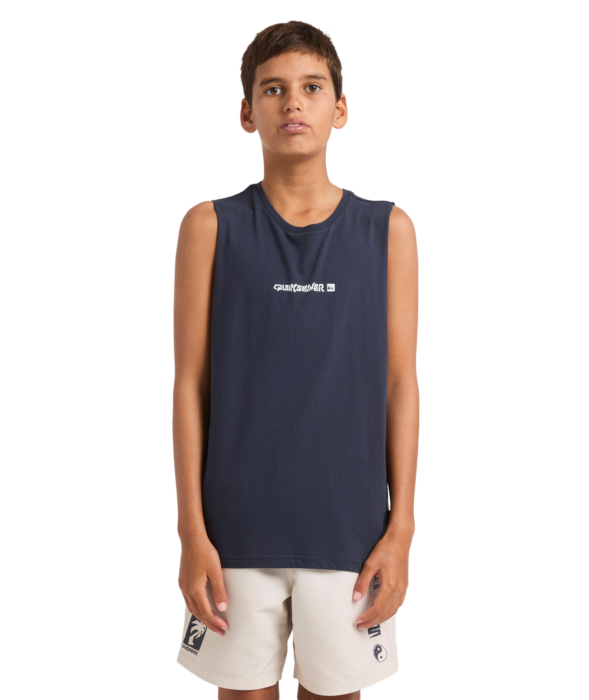 Quiksilver Next Gen Muscle Yth in DARK NAVY