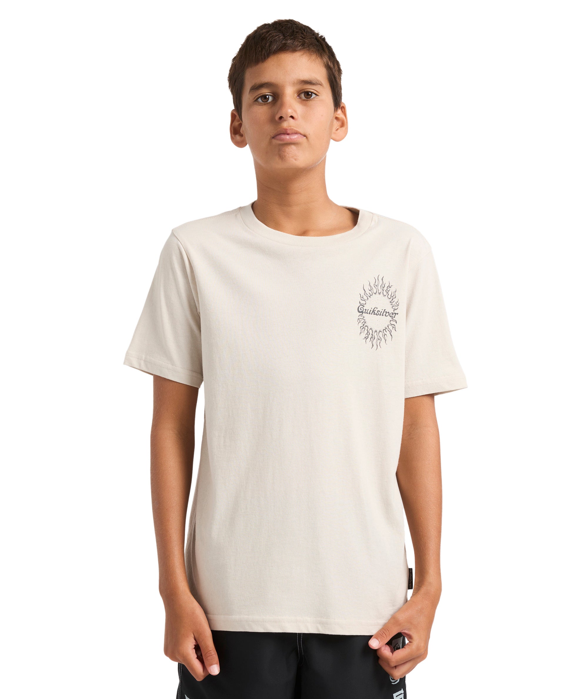 Quiksilver Interconnect Ss Yth in MOONSTRUCK
