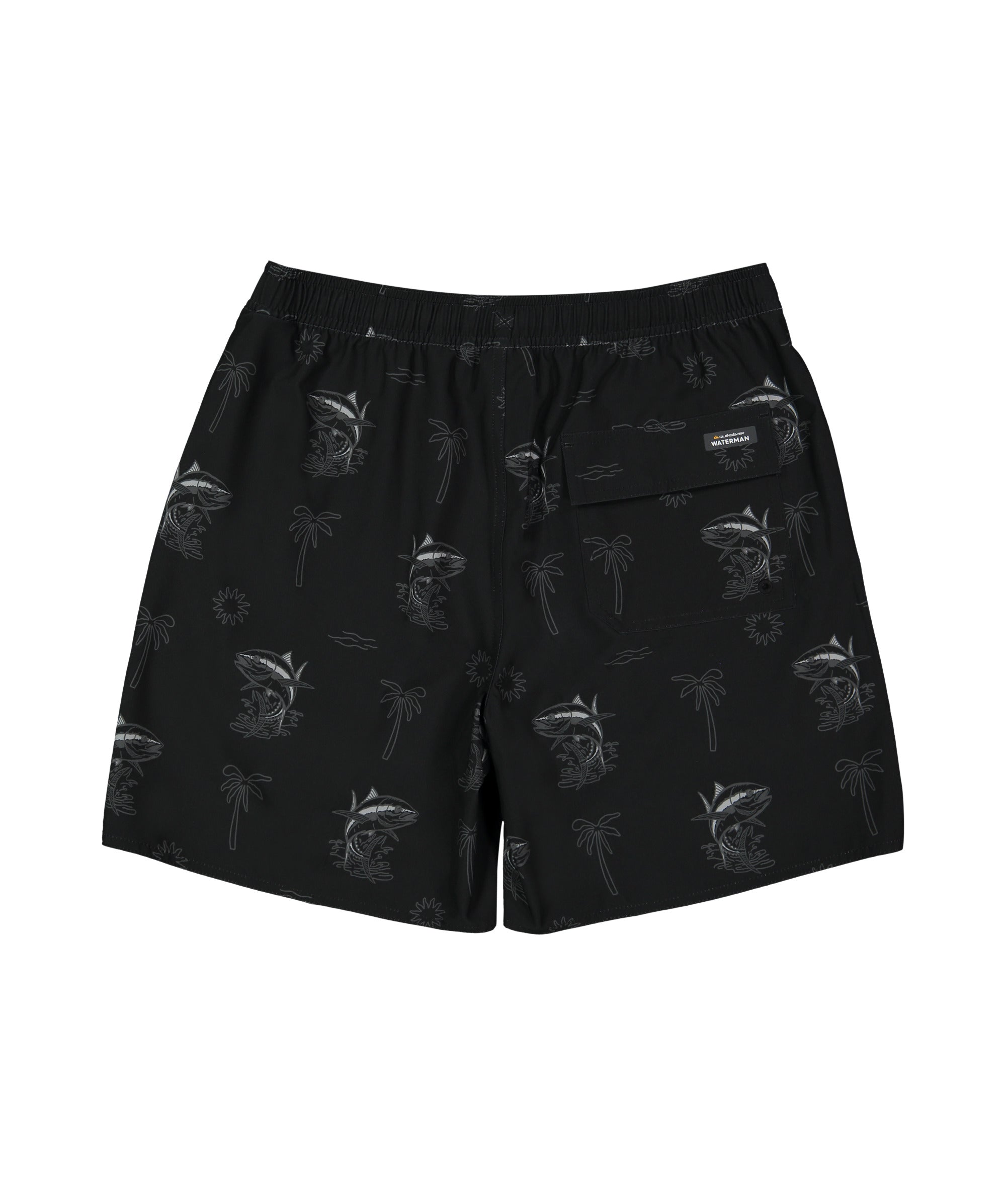 Quiksilver Atoll Volley 18 in BLACK