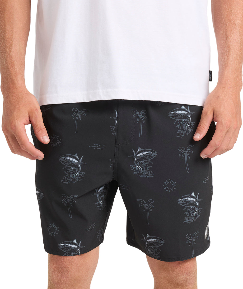 Quiksilver Atoll Volley 18 in BLACK
