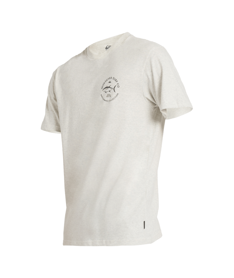 Quiksilver Drag Ss in LIGHT GREY HEATHER