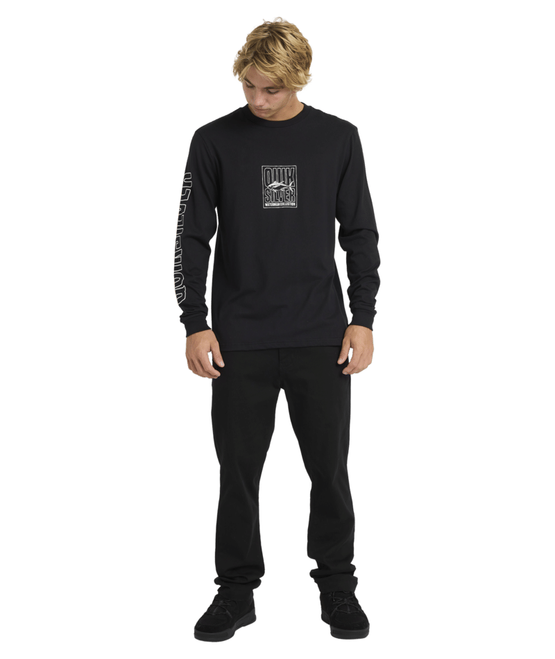 Quiksilver Blind Cast Ls in BLACK