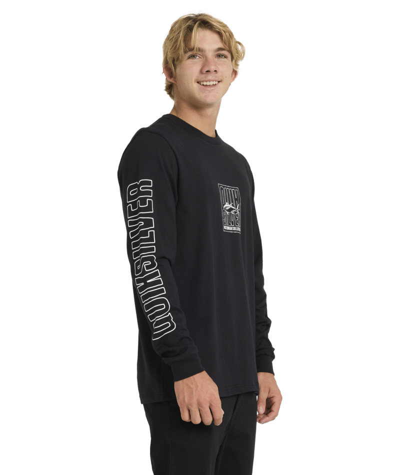 Quiksilver Blind Cast Ls in BLACK