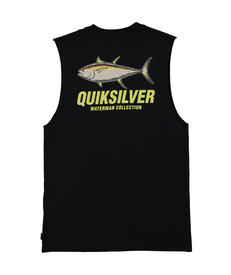 Quiksilver Slack Tide Muscle in BLACK