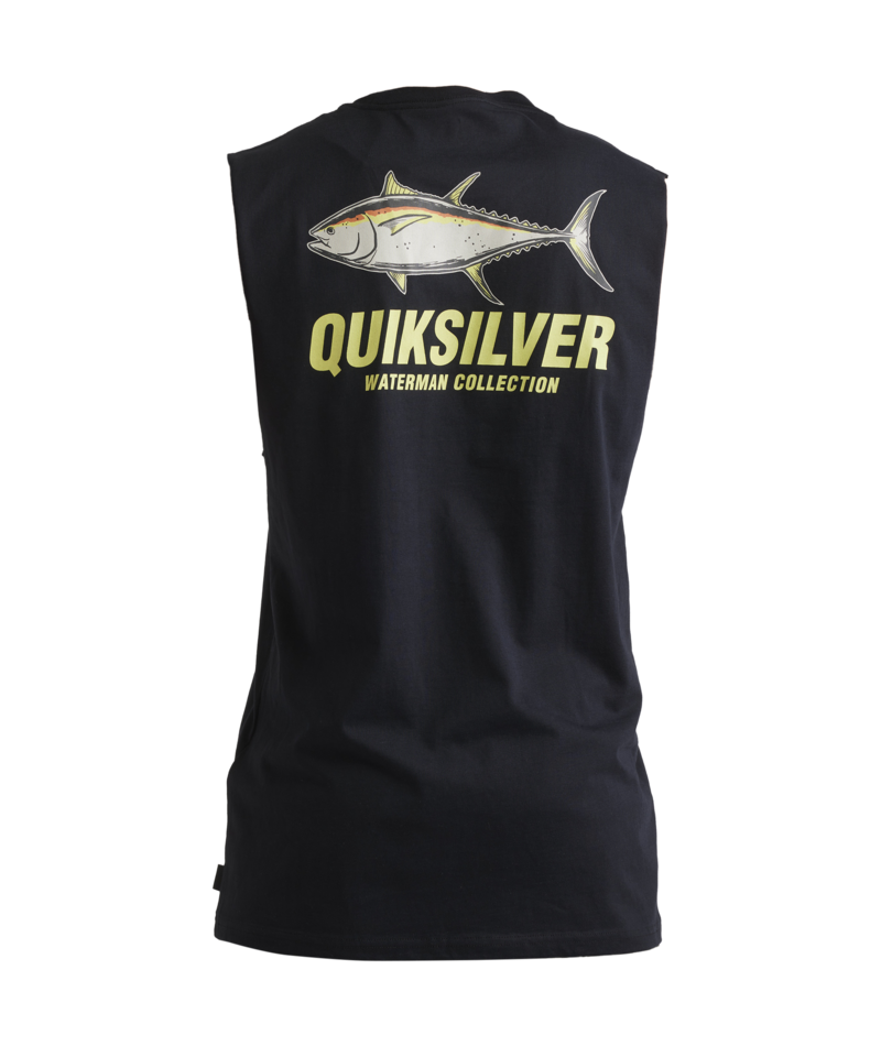 Quiksilver Slack Tide Muscle in BLACK