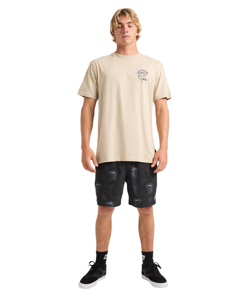 Quiksilver Catch And Release Ss in CLOUDY GRAY