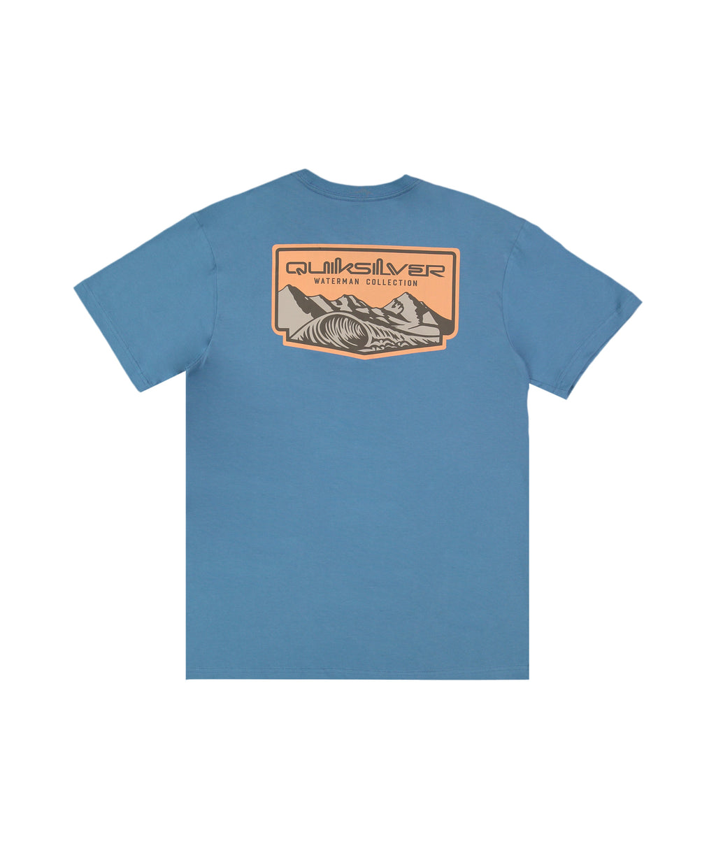 Quiksilver Ground Swells Ss in AIRFORCE BLUE