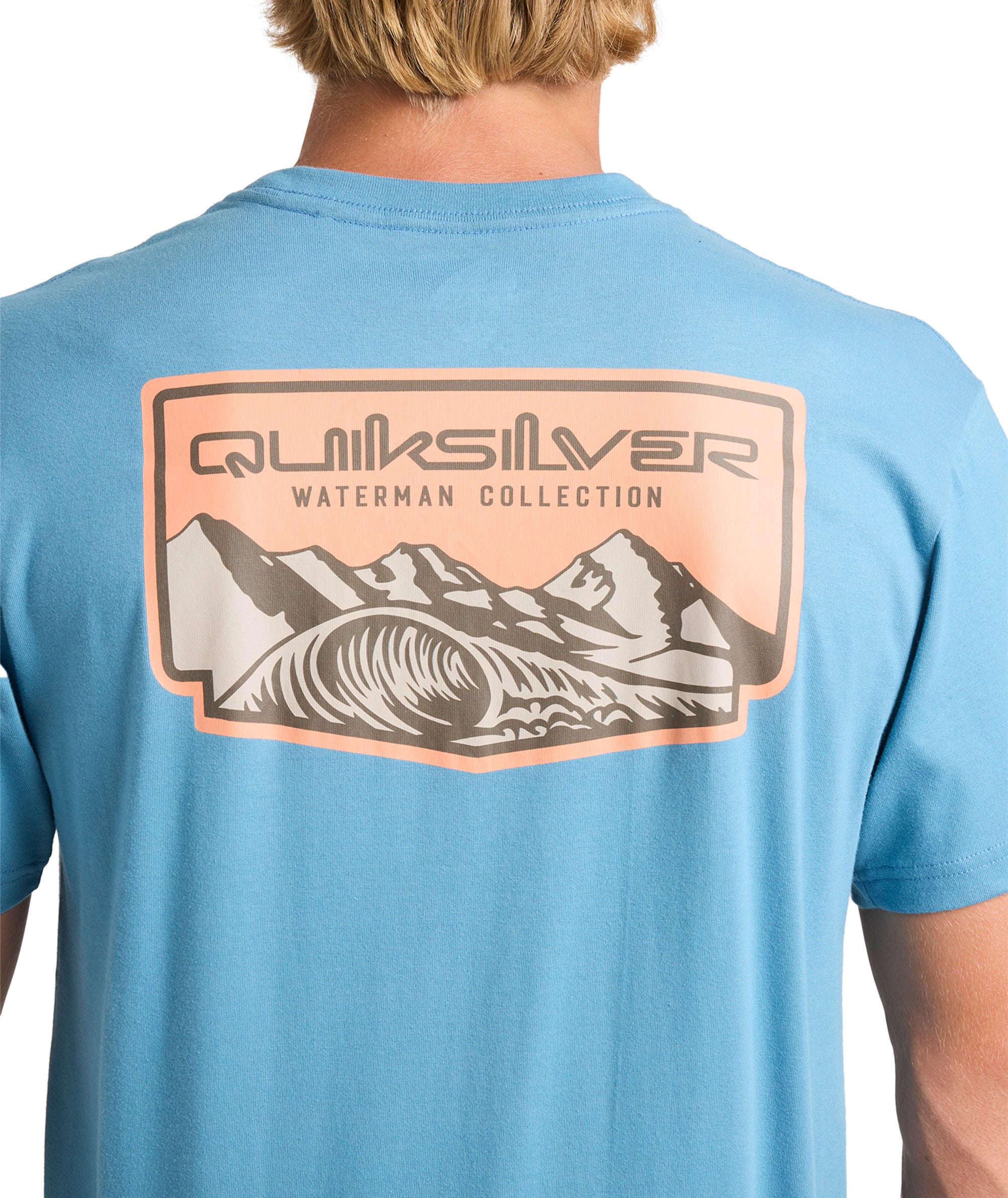 Quiksilver Ground Swells Ss in AIRFORCE BLUE