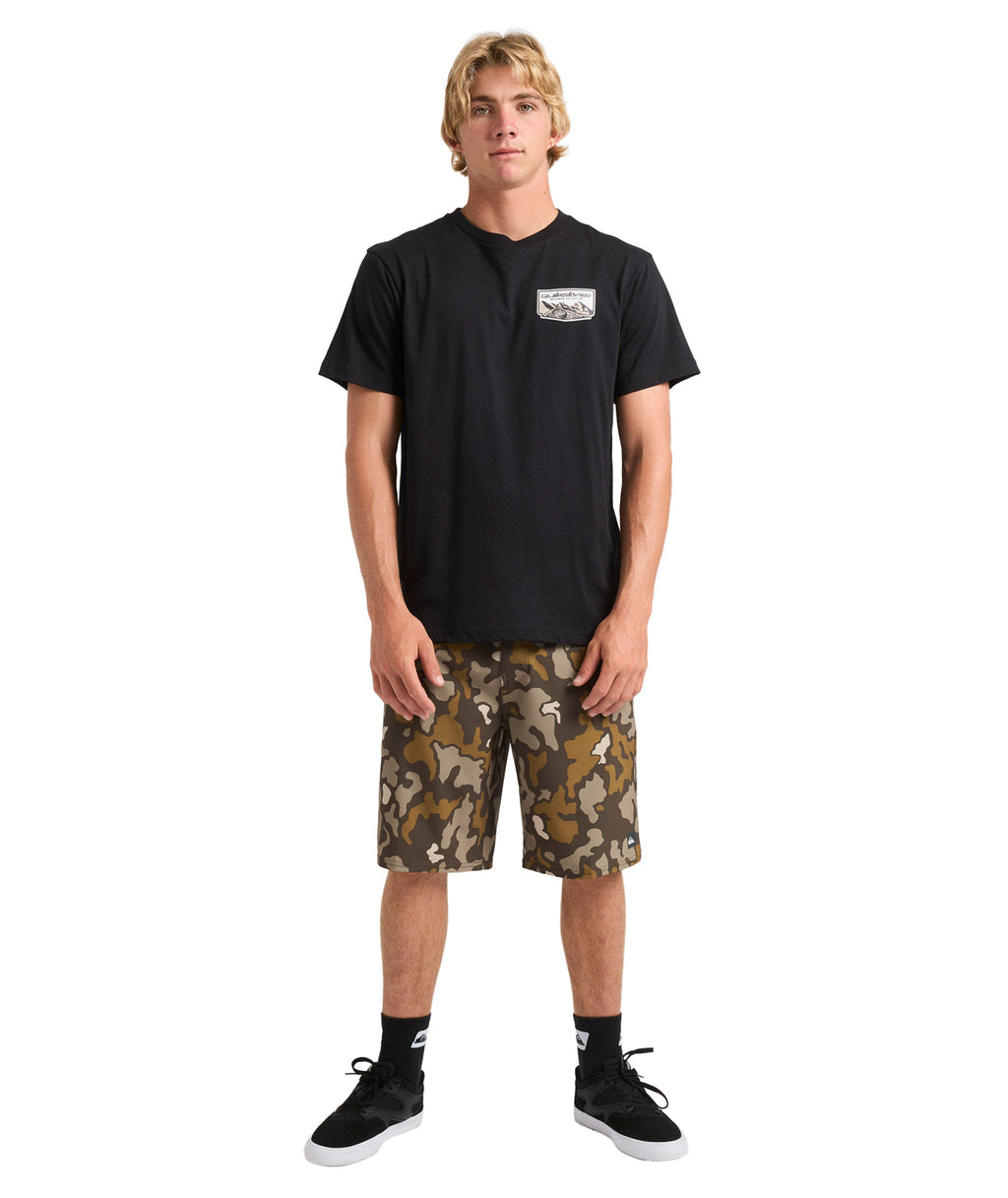 Quiksilver Ground Swells Ss in BLACK