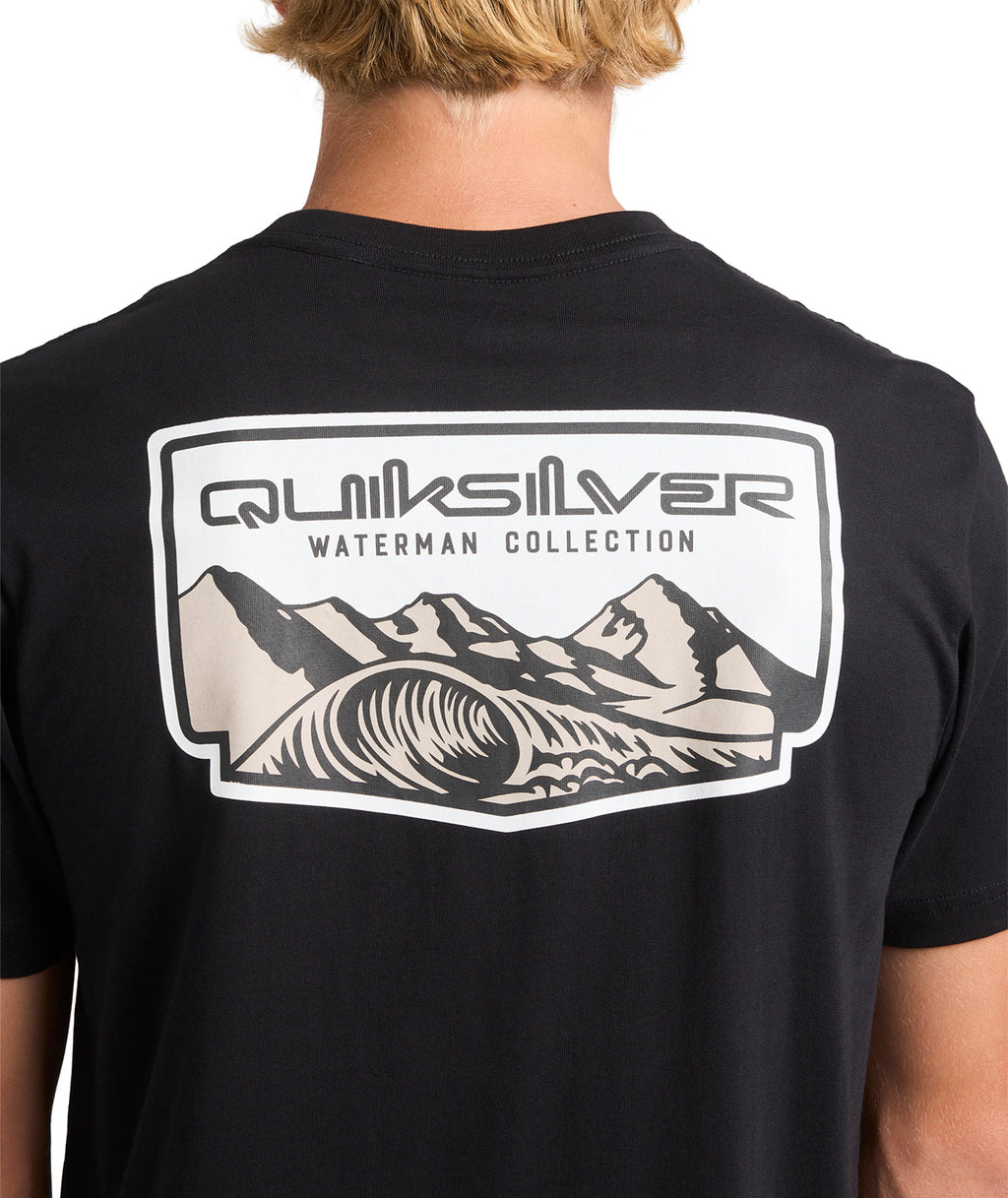 Quiksilver Ground Swells Ss in BLACK
