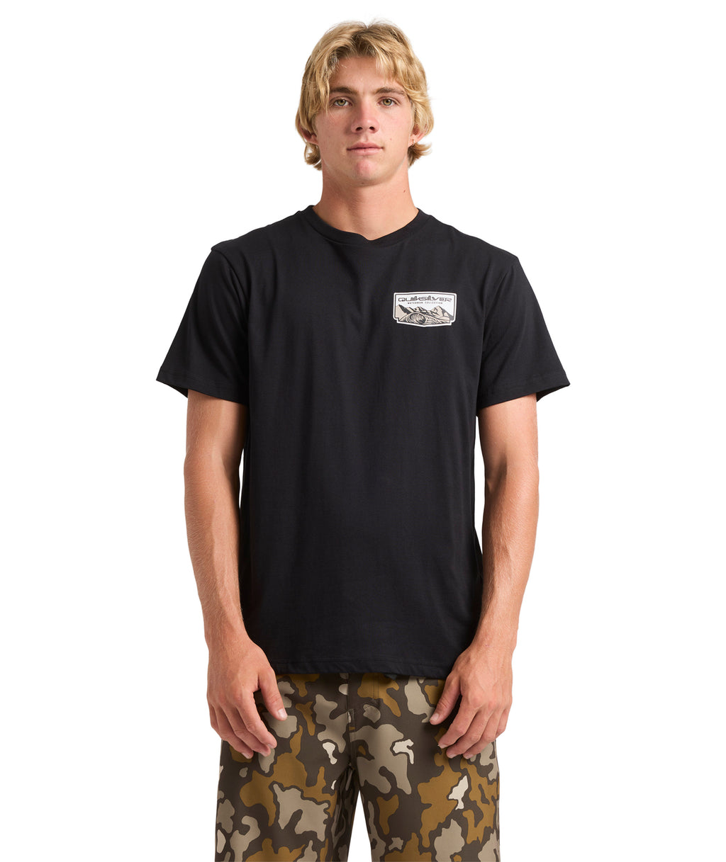 Quiksilver Ground Swells Ss in BLACK