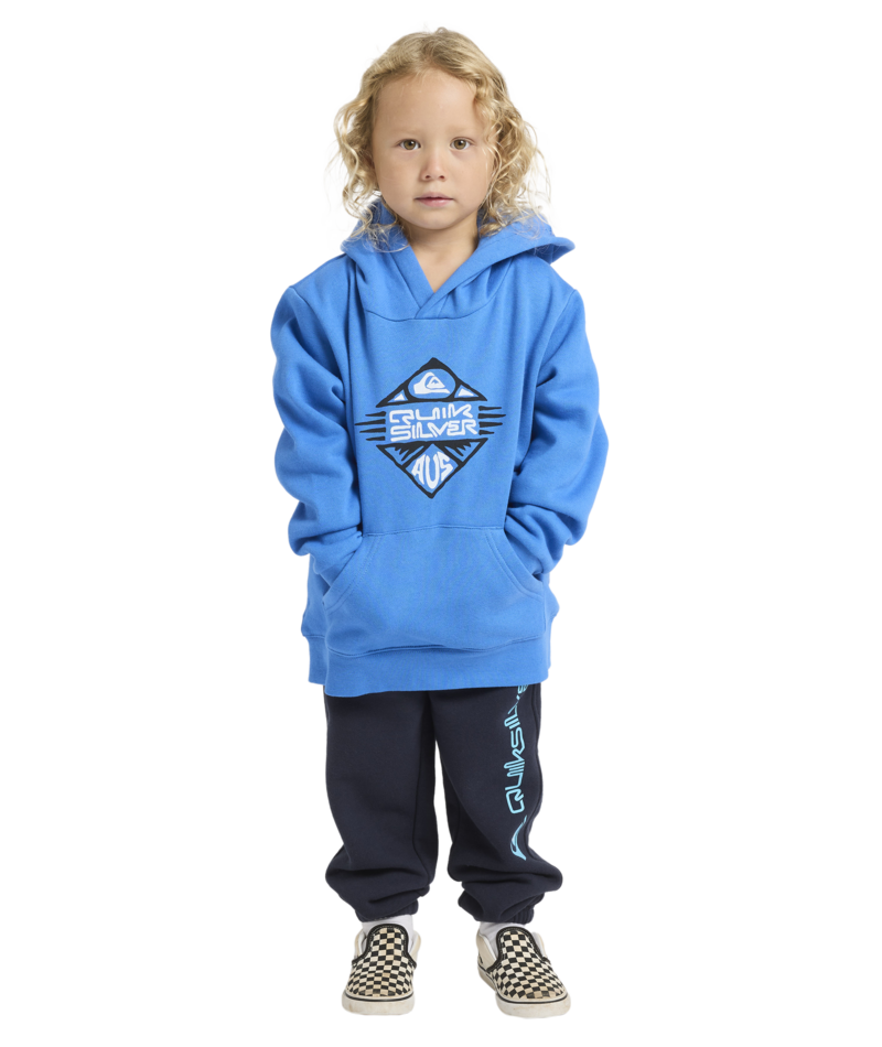 Quiksilver Heritage Diamond Hoodie Boy in NEBULAS BLUE