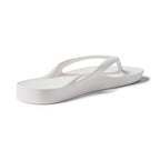 Archies Footwear Arch Support Thongs - Classic - White in Single