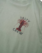 Salty Crew ROCK LOBSTER CLASSIC SS TEE in SLATE GREY