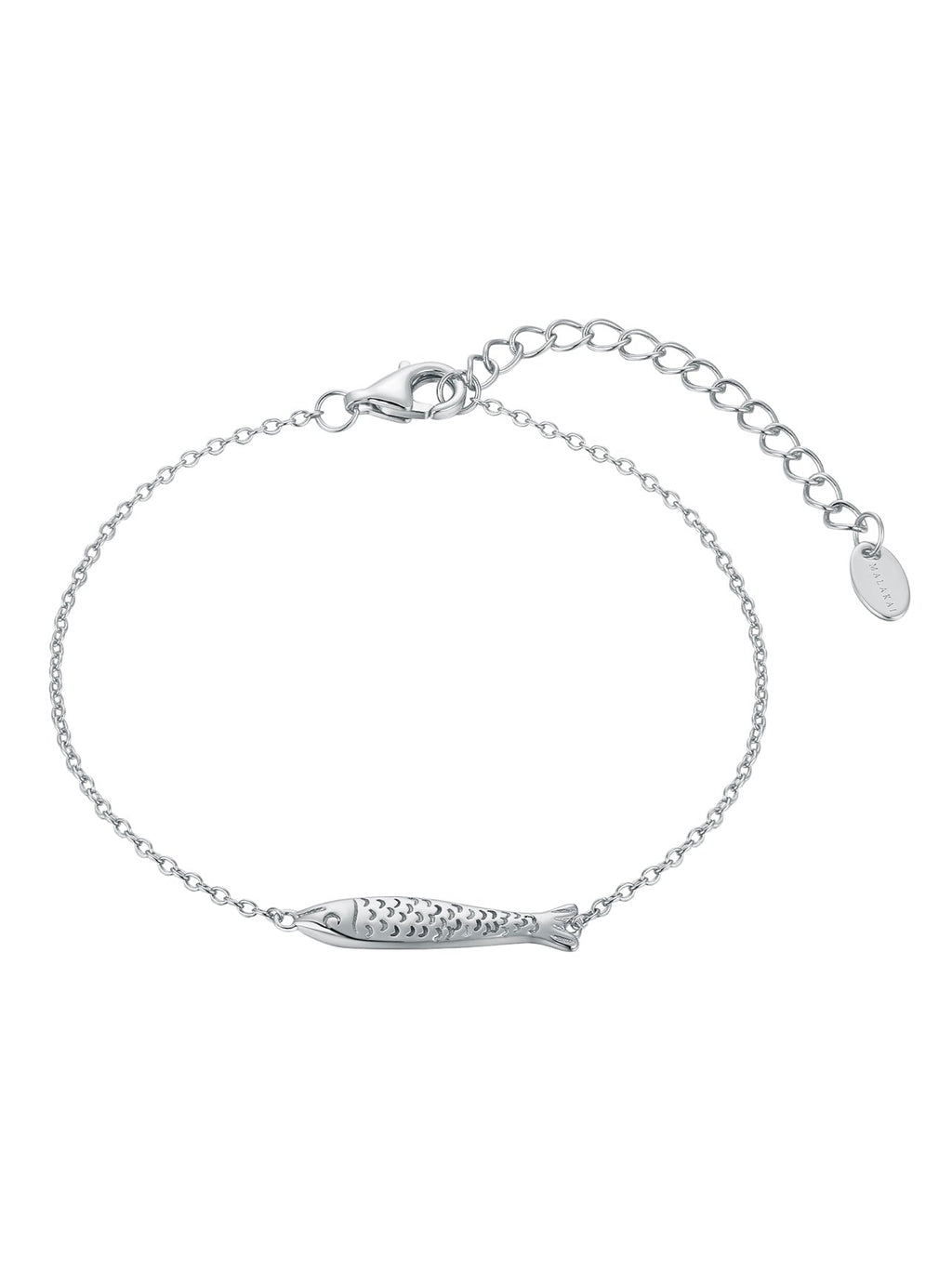 Malakai The Label Sardine Bracelet in Sterling Silver in Default Title