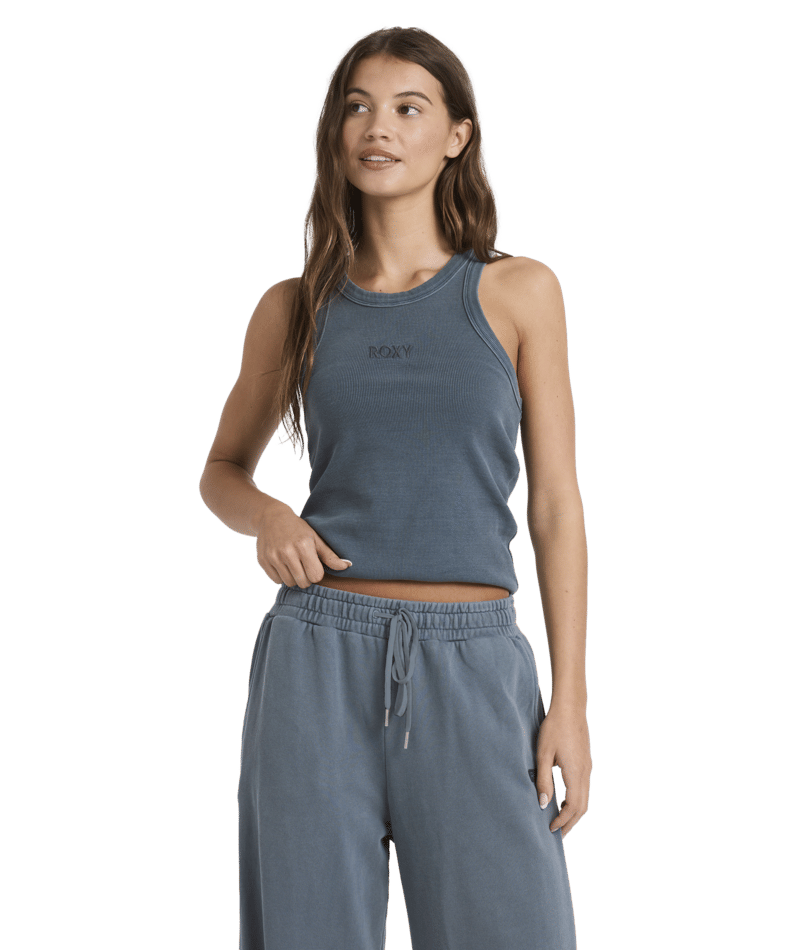 Roxy Intervals Tank in DARK SLATE