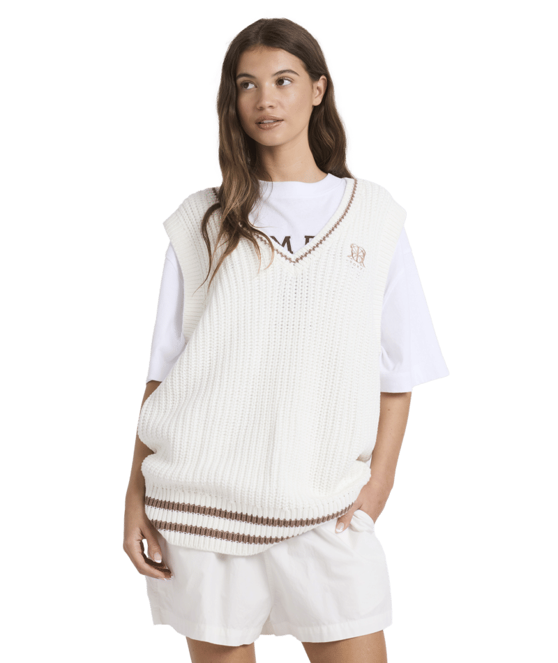 Roxy Hazy Light Sweater Vest in CACAO