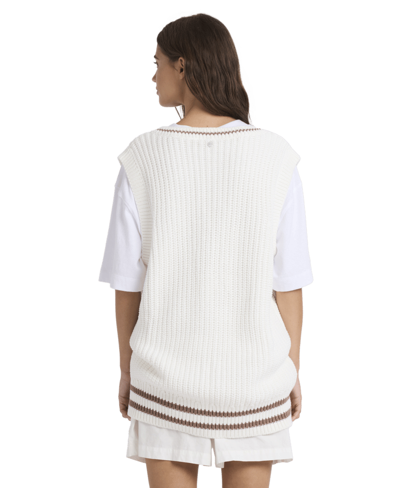 Roxy Hazy Light Sweater Vest in CACAO