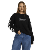 Roxy Surf90 Sweater in BLACK
