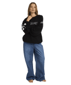 Roxy Surf90 Sweater in BLACK