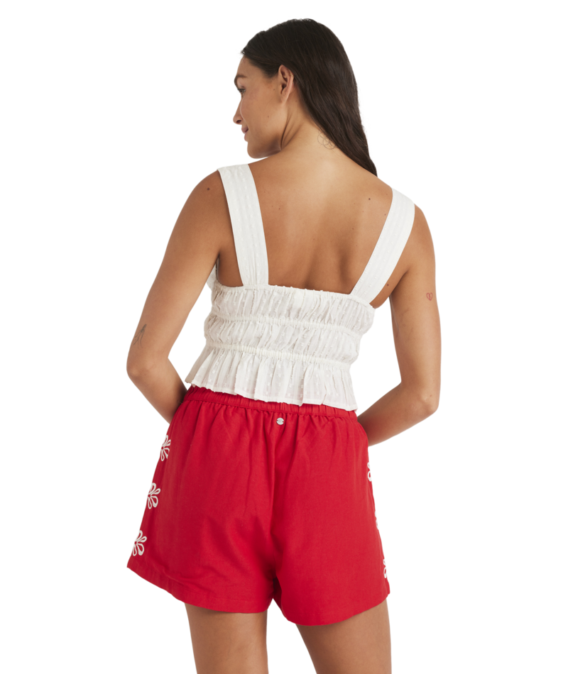 Roxy Chase Short in RIO RED