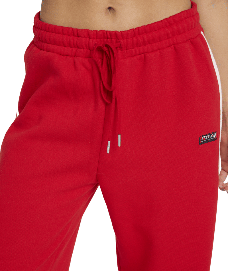 Roxy Sketch Trackie Pant in RIO RED