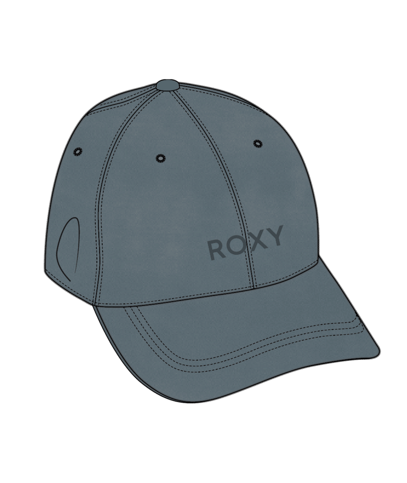 Roxy All Day Cap in DARK SLATE