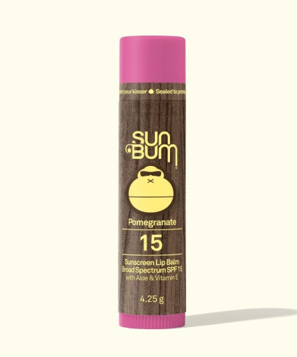Sun Bum Original Spf 15 Lip Balm Pomegranate 4.25.G in NA