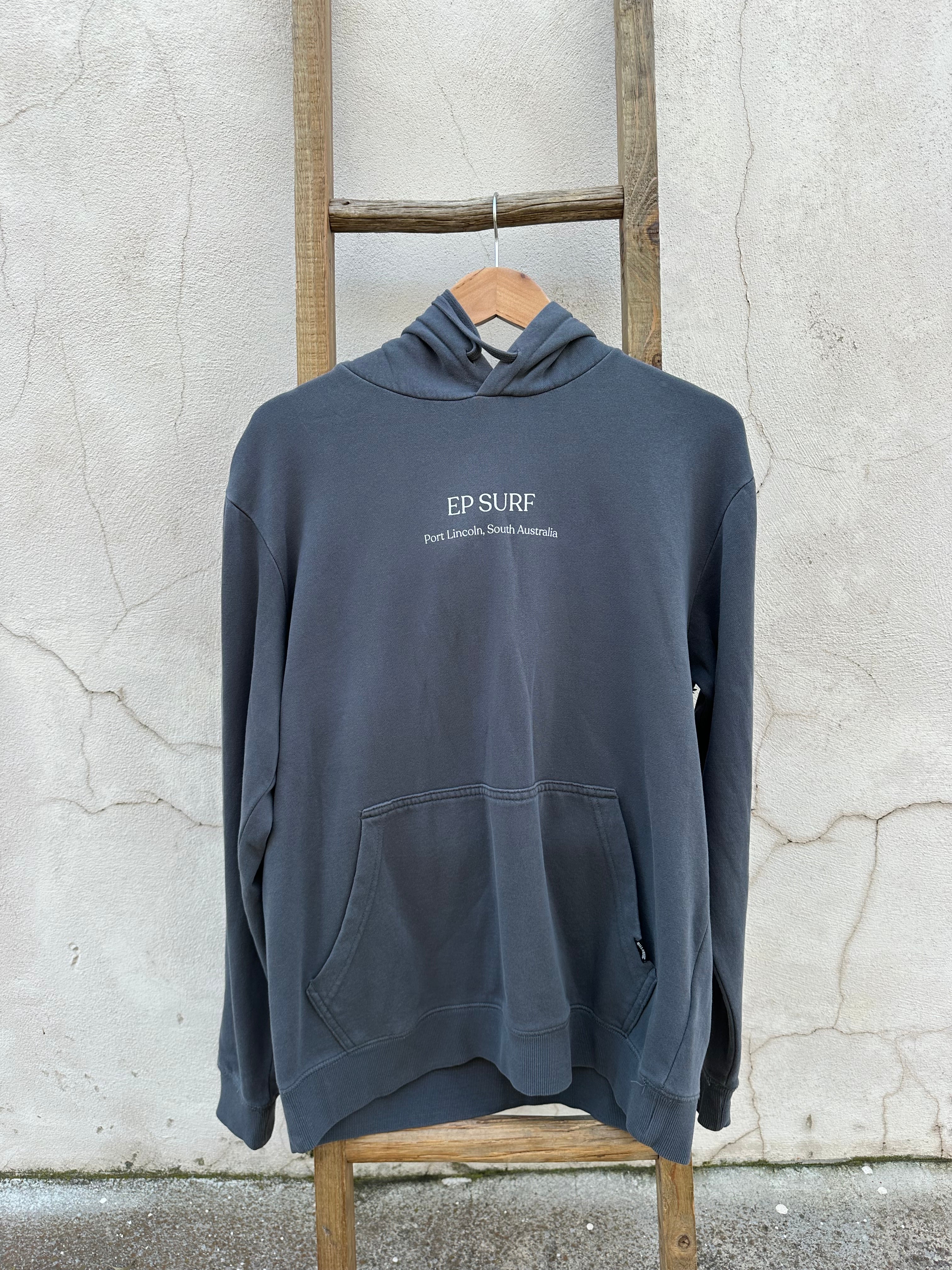 EP SURF Mens Signs Hoody - Washed Black