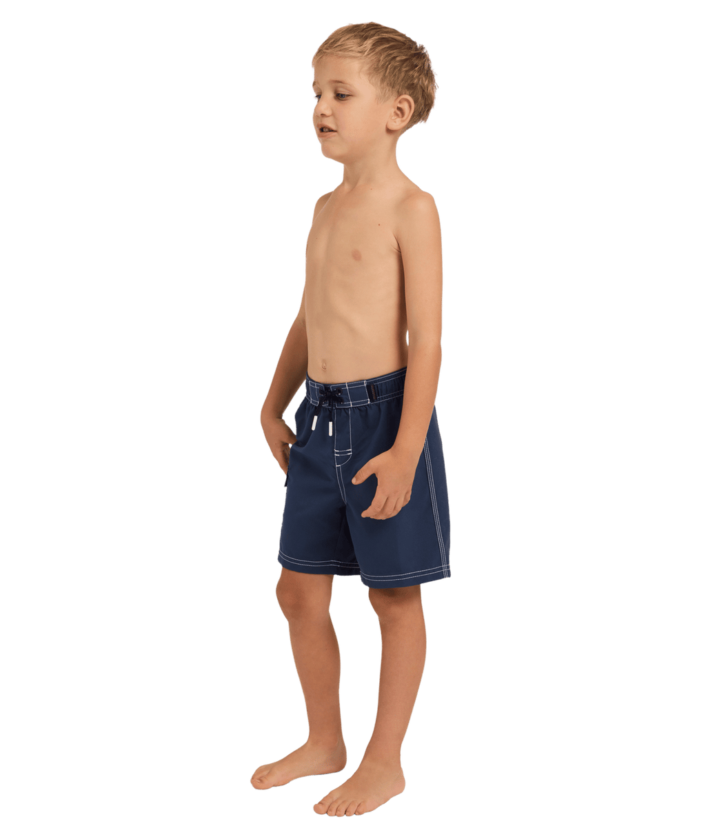 Billabong Boys 2-7 Groms Throw On 13" Boardshorts in Dusty Indigo