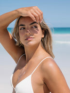 Malakai The Label Sardine Hoops in 18k Gold in Default Title
