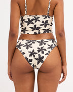 Billabong Womens Dusk To Dawn Bondi Pant Bikini Bottom in Salt Crystal