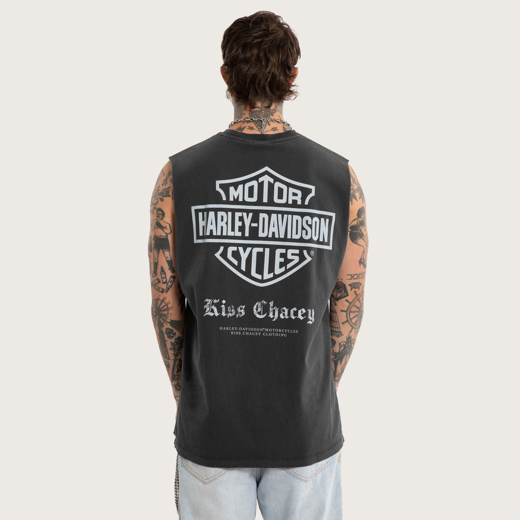 Kiss Chacey Idle Relaxed Muscle in Pigment Black