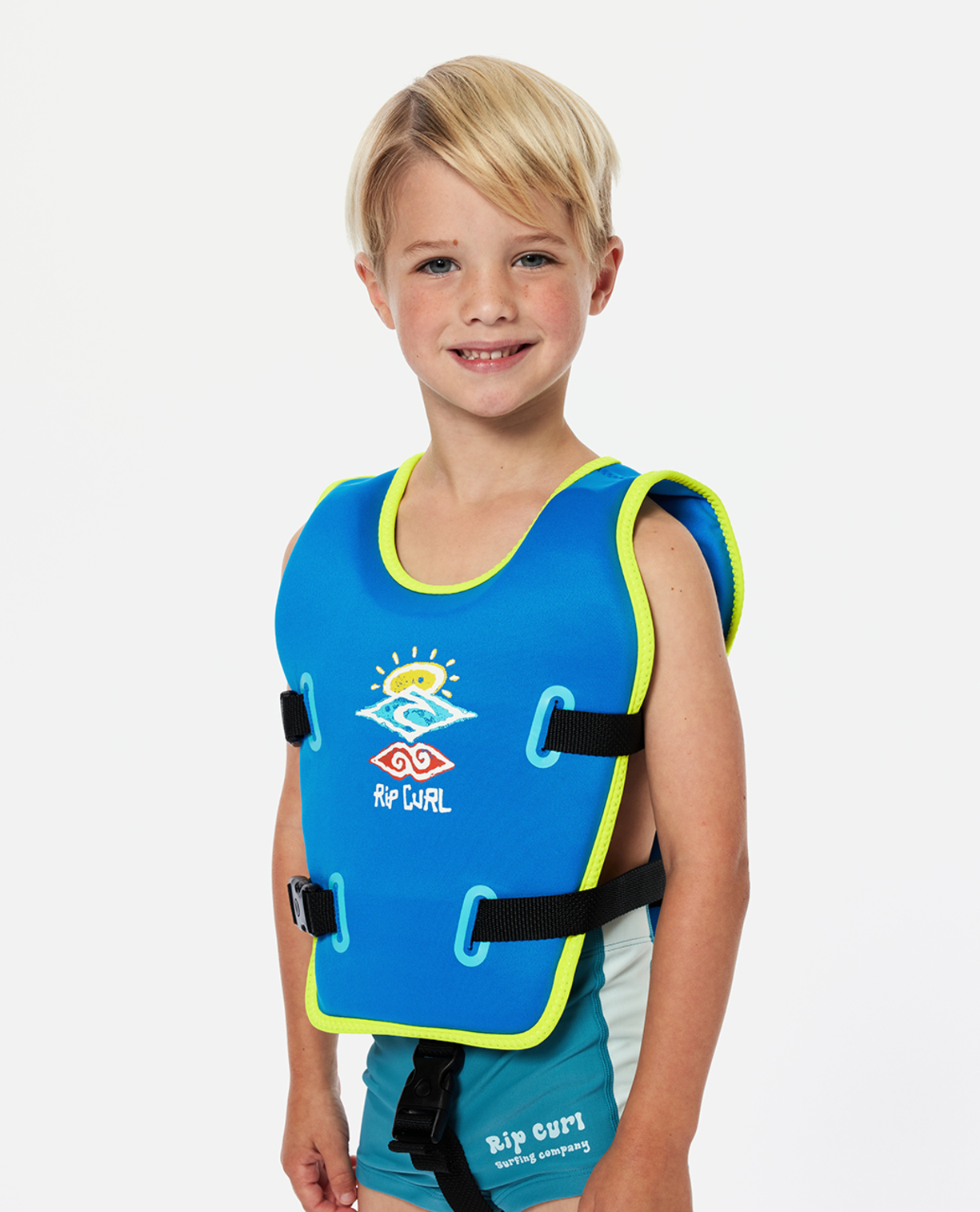 Rip Curl Kids Beach Buoyancy Aid Vest in Blue