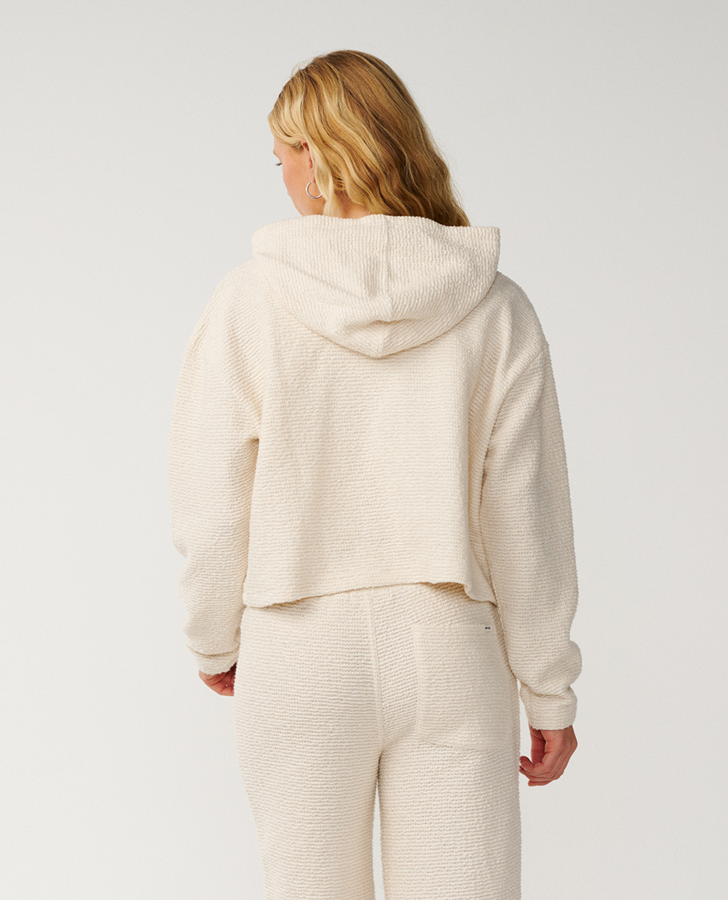 Rip Curl Cala Nights Textured Hood in Natural